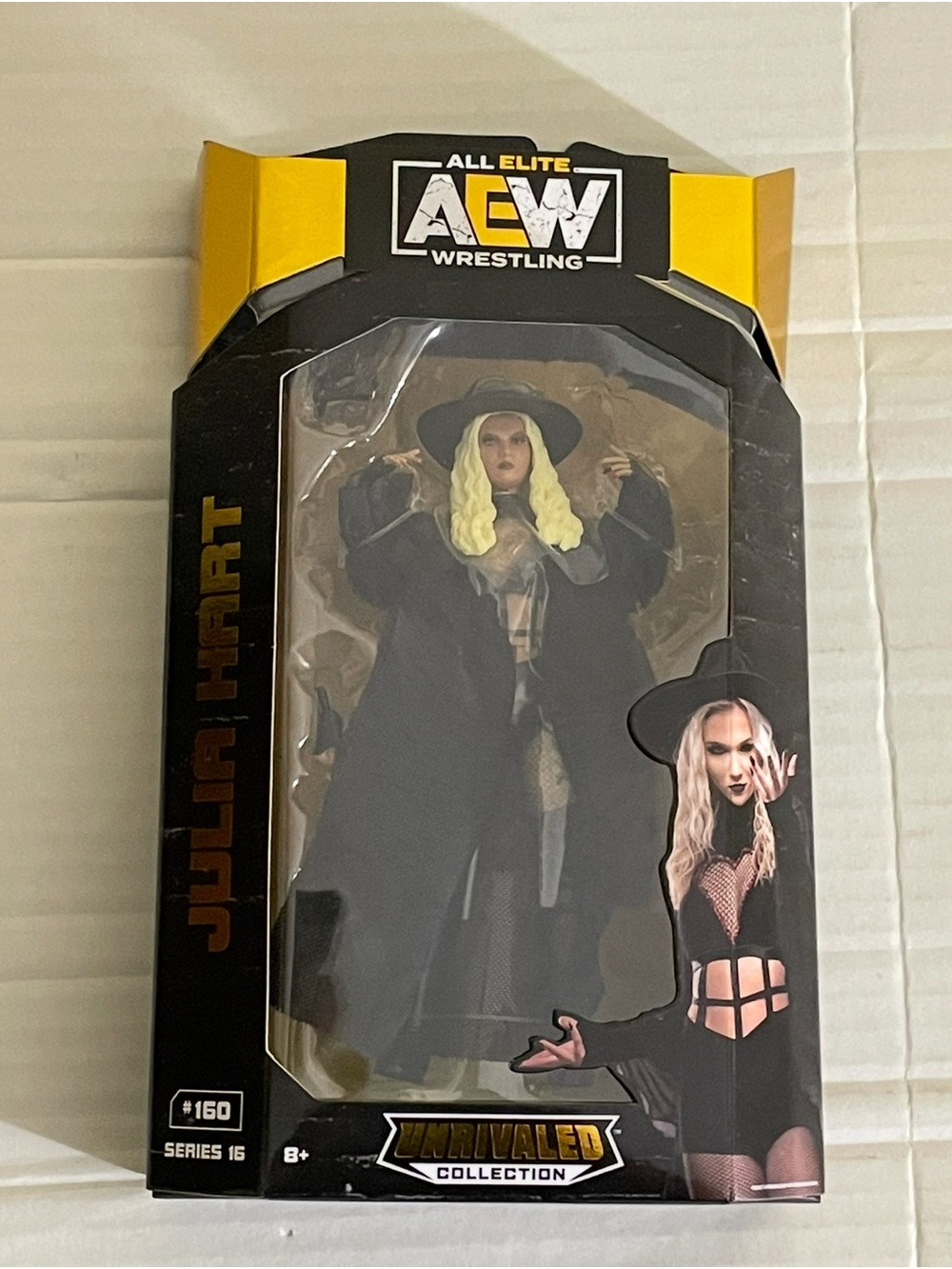 AEW JULIA HART #160 Unrivaled Series 16 House Of Black 6” Figure 2024 Jazwares